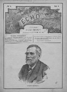 Echo Muzyczne : dwutygodnik artystyczno - literacki. 1881. T. 5, nr 8