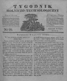 Tygodnik Rolniczo-Technologiczny. T.1. 1835. Nr 29