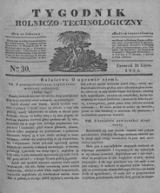 Tygodnik Rolniczo-Technologiczny. T.1. 1835. Nr 30