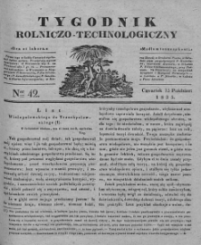 Tygodnik Rolniczo-Technologiczny. T.1. 1835. Nr 42