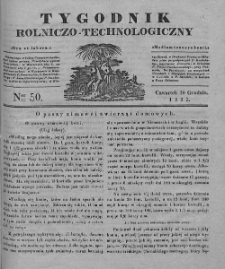 Tygodnik Rolniczo-Technologiczny. T.1. 1835. Nr 50
