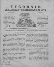 Tygodnik Rolniczo-Technologiczny. T.2. 1836. Nr 1