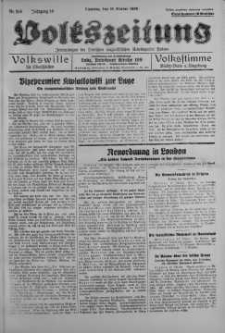 Volkszeitung 18 październik 1938 nr 286