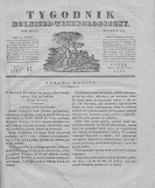 Tygodnik Rolniczo-Technologiczny. T.2. 1836. Nr 12