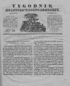 Tygodnik Rolniczo-Technologiczny. T.2. 1836. Nr 22