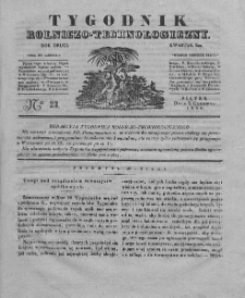 Tygodnik Rolniczo-Technologiczny. T.2. 1836. Nr 23