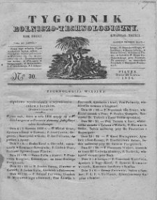Tygodnik Rolniczo-Technologiczny. T.2. 1836. Nr 30