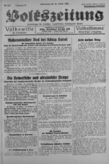 Volkszeitung 20 październik 1938 nr 288