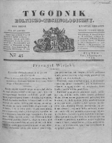Tygodnik Rolniczo-Technologiczny. T.2. 1836. Nr 45