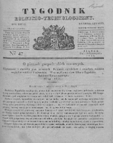 Tygodnik Rolniczo-Technologiczny. T.2. 1836. Nr 47