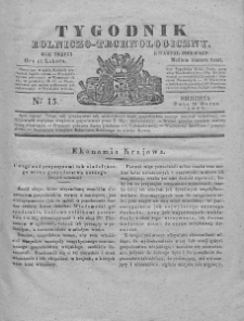 Tygodnik Rolniczo-Technologiczny. T.3. 1837. Nr 13