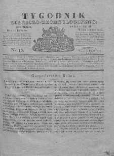 Tygodnik Rolniczo-Technologiczny. T.3. 1837. Nr 16