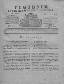 Tygodnik Rolniczo-Technologiczny. T.3. 1837. Nr 34