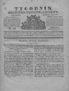 Tygodnik Rolniczo-Technologiczny. T.3. 1837. Nr 50