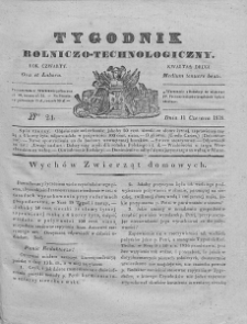Tygodnik Rolniczo-Technologiczny. T.4. 1838. Nr 24