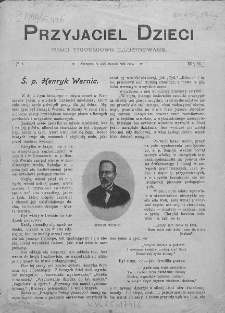 Przyjaciel Dzieci : [pismo tygodniowe nauce i rozrywce młodzieży poświęcone]. T. 45. 1905, nr 4