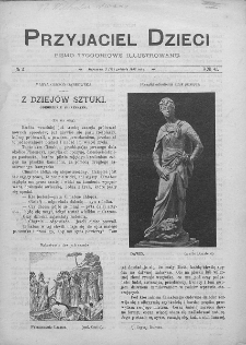 Przyjaciel Dzieci : [pismo tygodniowe nauce i rozrywce młodzieży poświęcone]. T. 45. 1905, nr 15