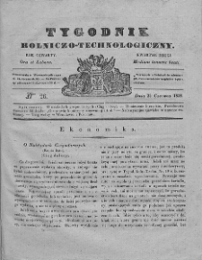 Tygodnik Rolniczo-Technologiczny. T.4. 1838. Nr 26