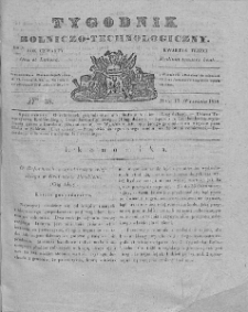 Tygodnik Rolniczo-Technologiczny. T.4. 1838. Nr 38