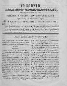 Tygodnik Rolniczo-Technologiczny. T.11. 1845. Nr 18