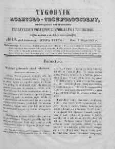 Tygodnik Rolniczo-Technologiczny. T.11. 1845. Nr 19