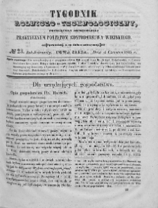 Tygodnik Rolniczo-Technologiczny. T.11. 1845. Nr 23