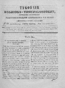 Tygodnik Rolniczo-Technologiczny. T.11. 1845. Nr 49