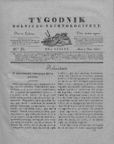 Tygodnik Rolniczo-Technologiczny. T.6. 1840. Nr 18