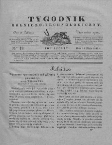 Tygodnik Rolniczo-Technologiczny. T.6. 1840. Nr 19