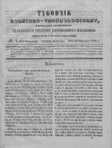 Tygodnik Rolniczo-Technologiczny. T.12. 1846. Nr 4