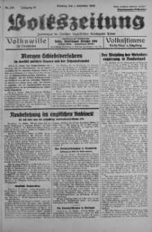 Volkszeitung 1 listopad 1938 nr 300