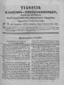 Tygodnik Rolniczo-Technologiczny. T.12. 1846. Nr 41