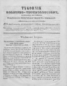 Tygodnik Rolniczo-Technologiczny. T.14. 1848. Nr 4