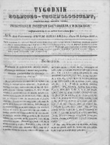 Tygodnik Rolniczo-Technologiczny. T.14. 1848. Nr 8