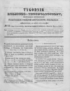 Tygodnik Rolniczo-Technologiczny. T.14. 1848. Nr 13