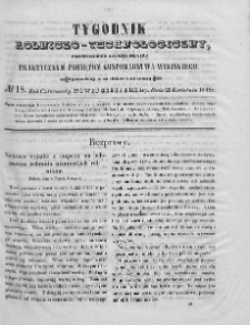 Tygodnik Rolniczo-Technologiczny. T.14. 1848. Nr 18