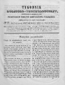 Tygodnik Rolniczo-Technologiczny. T.14. 1848. Nr 21