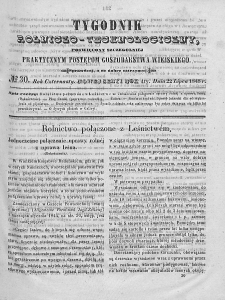 Tygodnik Rolniczo-Technologiczny. T.14. 1848. Nr 30