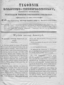 Tygodnik Rolniczo-Technologiczny. T.14. 1848. Nr 49