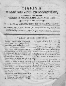Tygodnik Rolniczo-Technologiczny. T.15. 1849. Nr 3