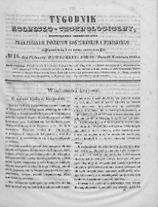 Tygodnik Rolniczo-Technologiczny. T.15. 1849. Nr 16