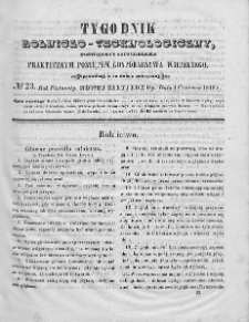 Tygodnik Rolniczo-Technologiczny. T.15. 1849. Nr 23