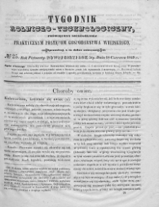 Tygodnik Rolniczo-Technologiczny. T.15. 1849. Nr 25