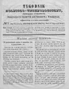 Tygodnik Rolniczo-Technologiczny. T.16. 1850. Nr 3