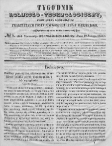 Tygodnik Rolniczo-Technologiczny. T.16. 1850. Nr 8