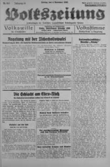 Volkszeitung 4 listopad 1938 nr 303