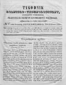 Tygodnik Rolniczo-Technologiczny. T.16. 1850. Nr 17