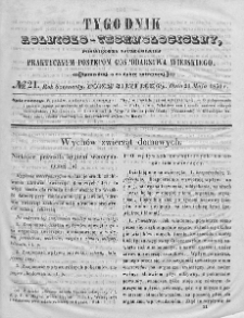 Tygodnik Rolniczo-Technologiczny. T.16. 1850. Nr 21