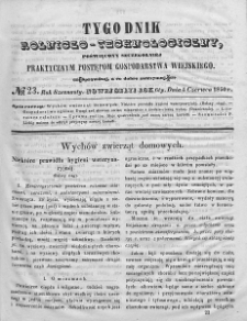 Tygodnik Rolniczo-Technologiczny. T.16. 1850. Nr 23