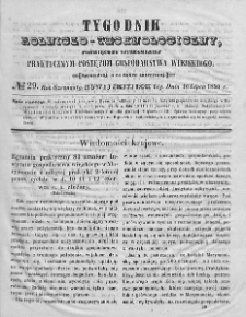 Tygodnik Rolniczo-Technologiczny. T.16. 1850. Nr 29